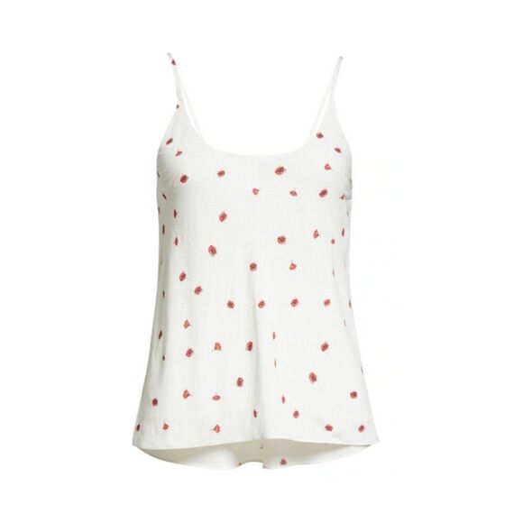 Rag & Bone 'Eva' Floral Camisole In White Floral - Picture 2 of 16